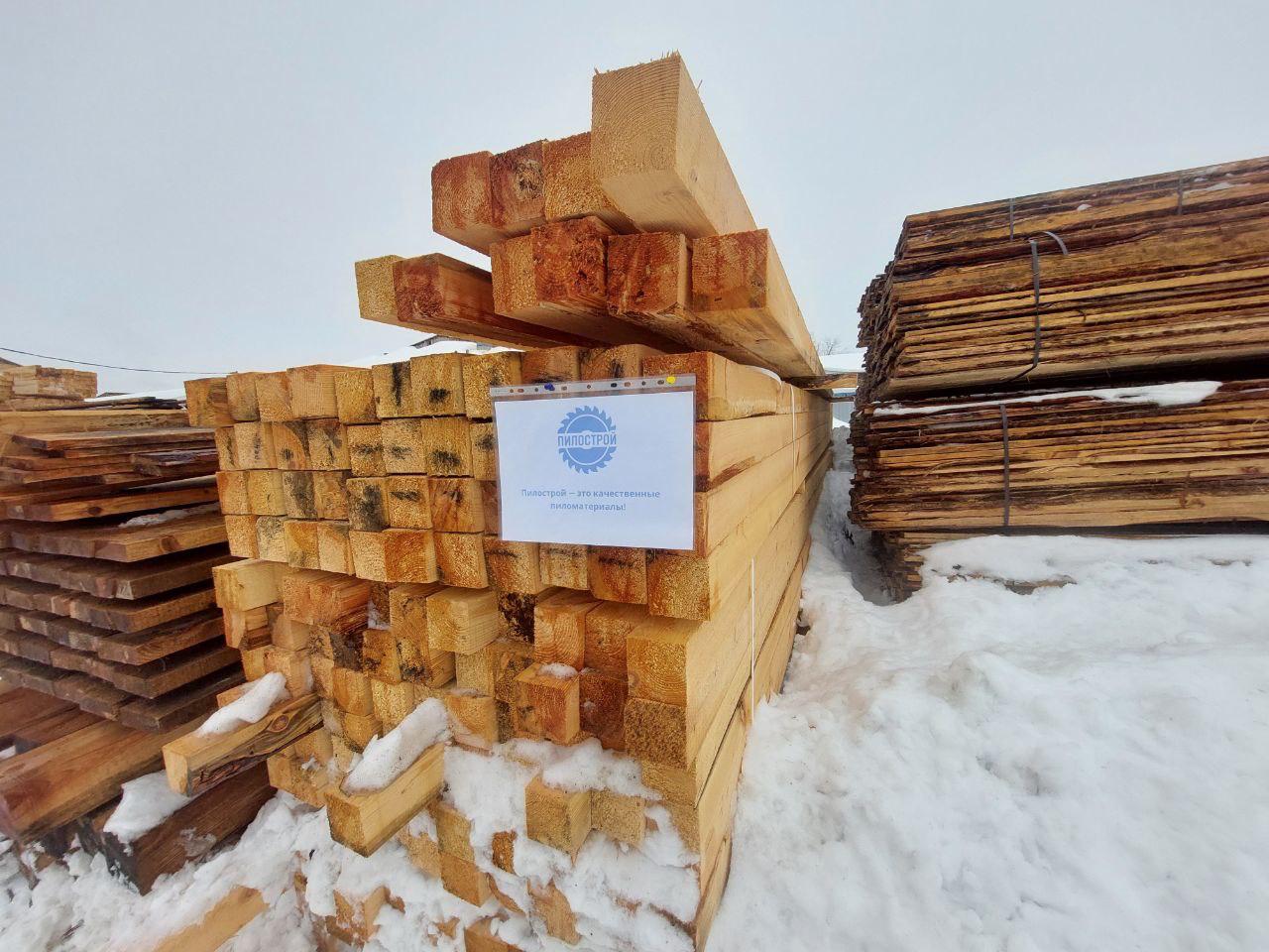 Брус обрезной 100×100×6000 мм — изображение 4