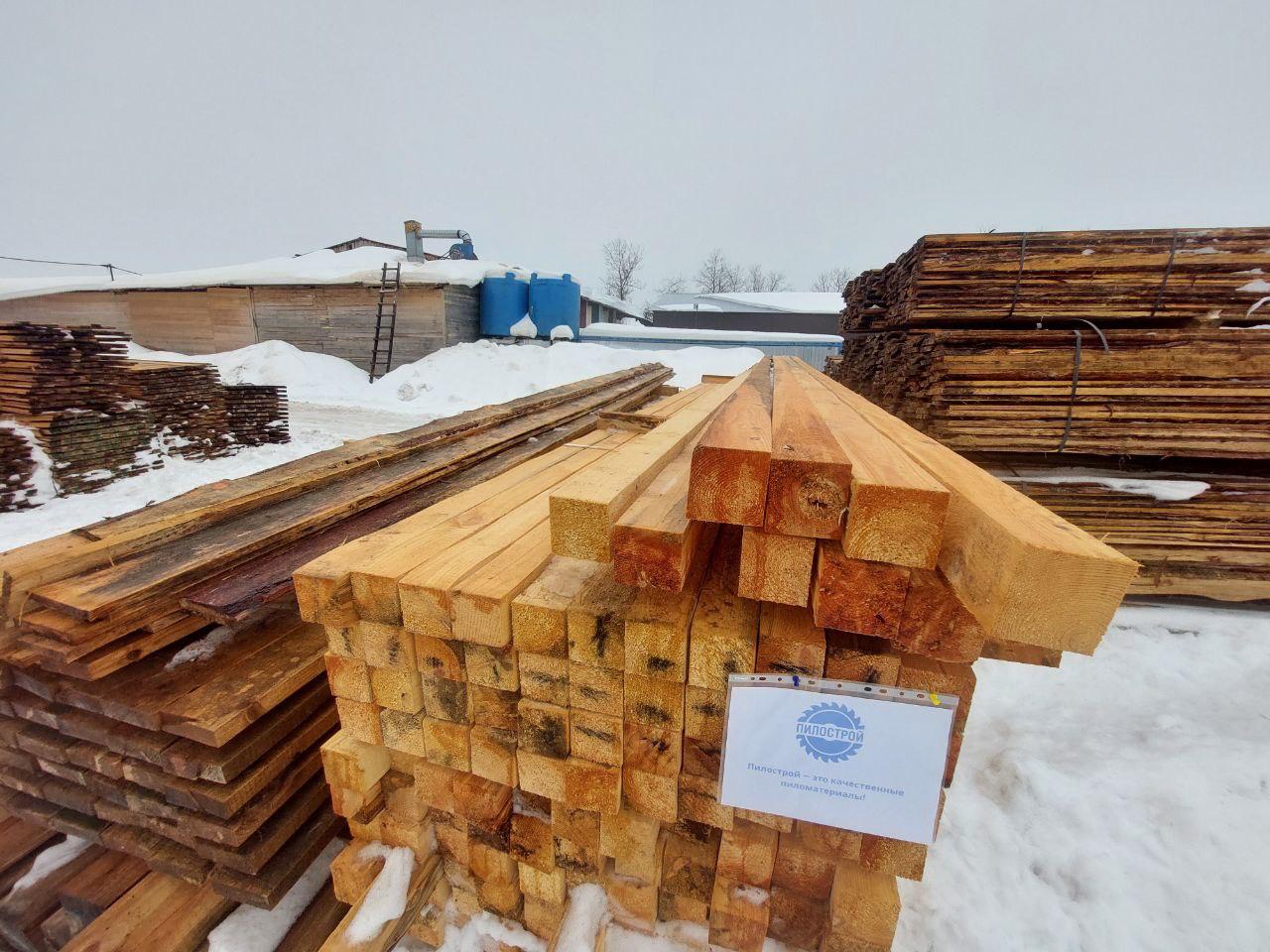 Брус обрезной 100×100×6000 мм — изображение 5